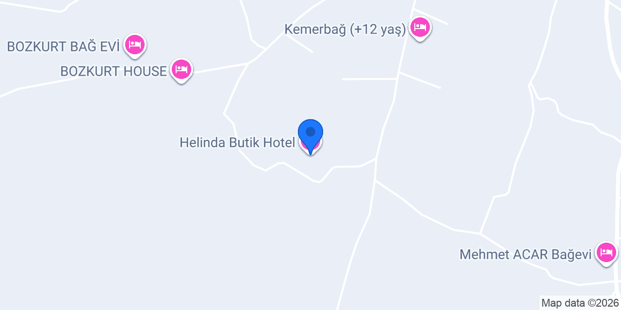 Helinda Butik Hotel konumu