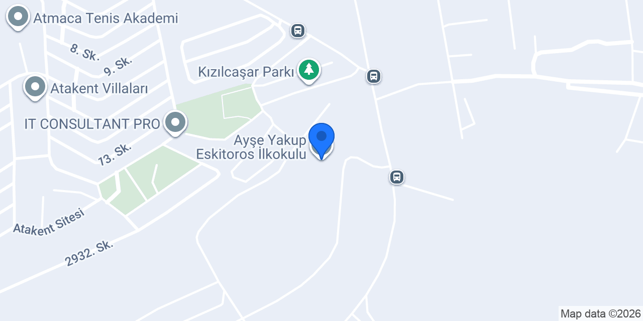 Ayşe Yakup Eskitoros İlkokulu konumu