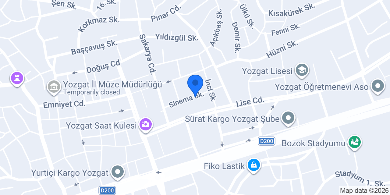 maviay internet cafe konumu