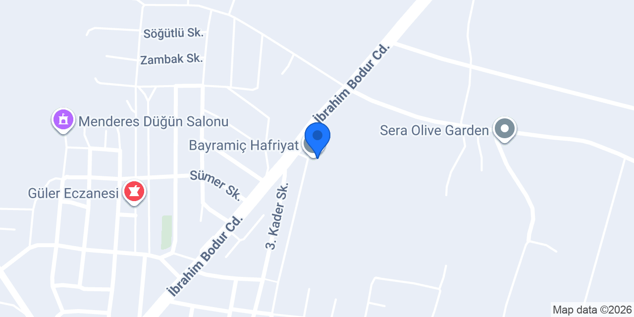 Bayramiç Hafriyat konumu