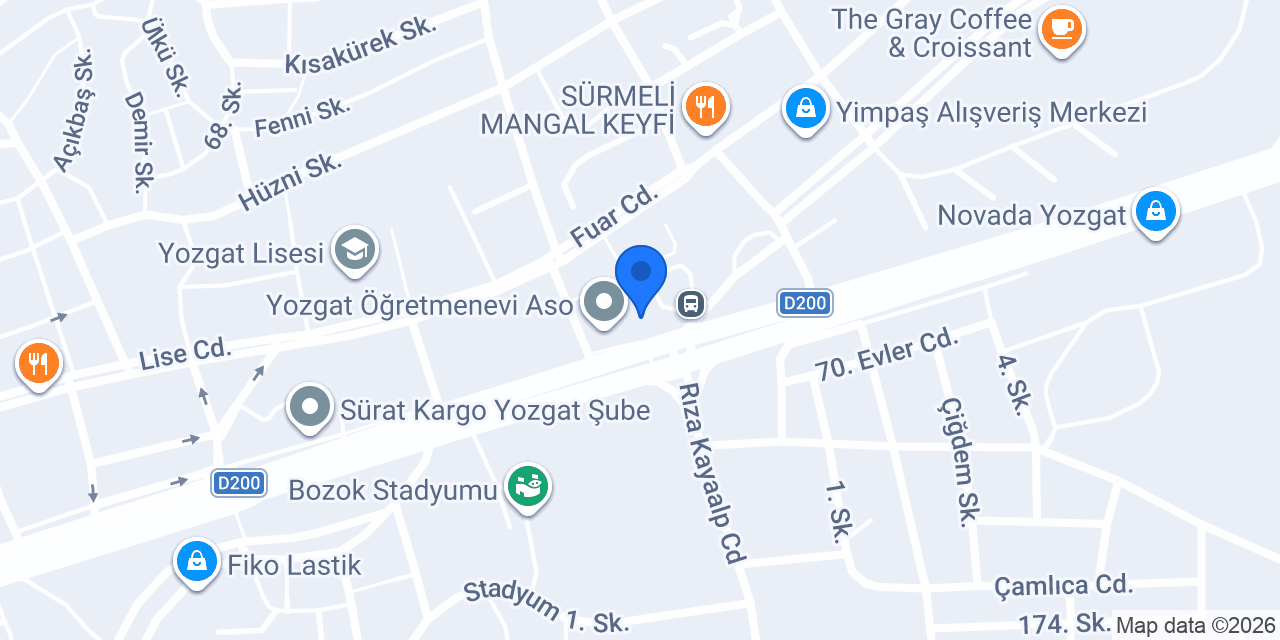 Blue erkek kuaförü konumu