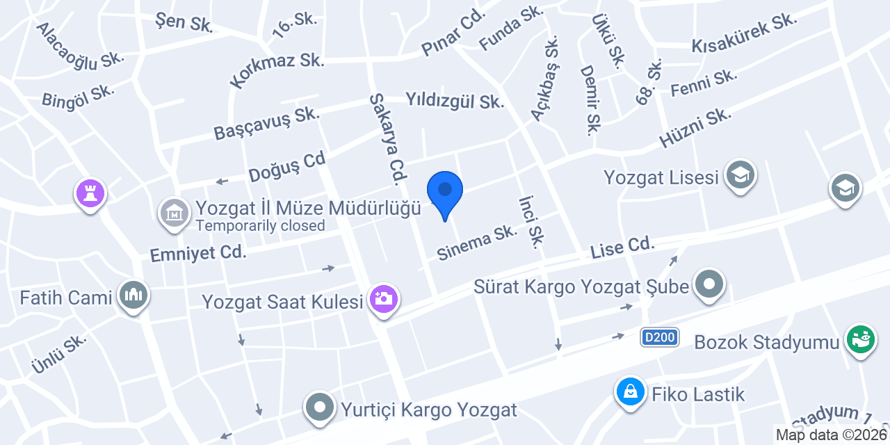 Eczane Bizim konumu