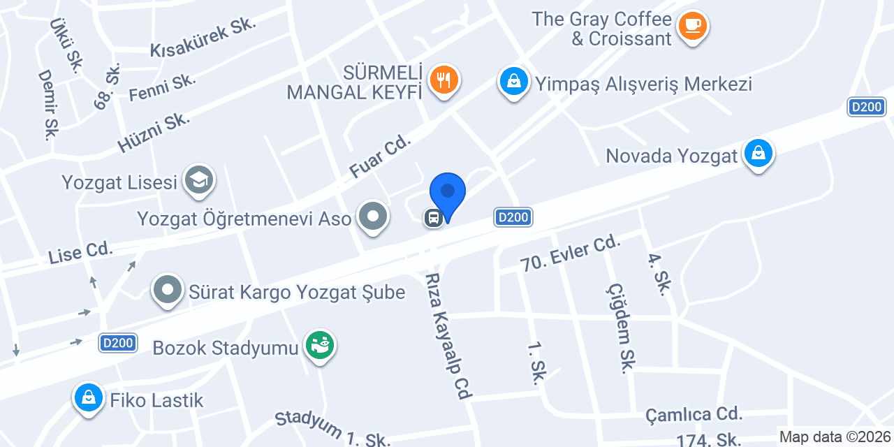 Terminal Taksi konumu