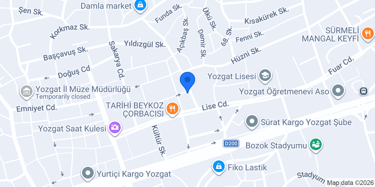 Süleyman Kaplan Kaplan Muhasebe konumu