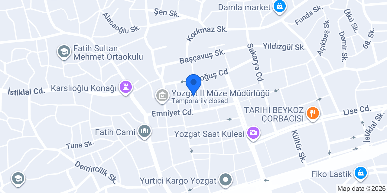 Terzi İhsan ACER konumu