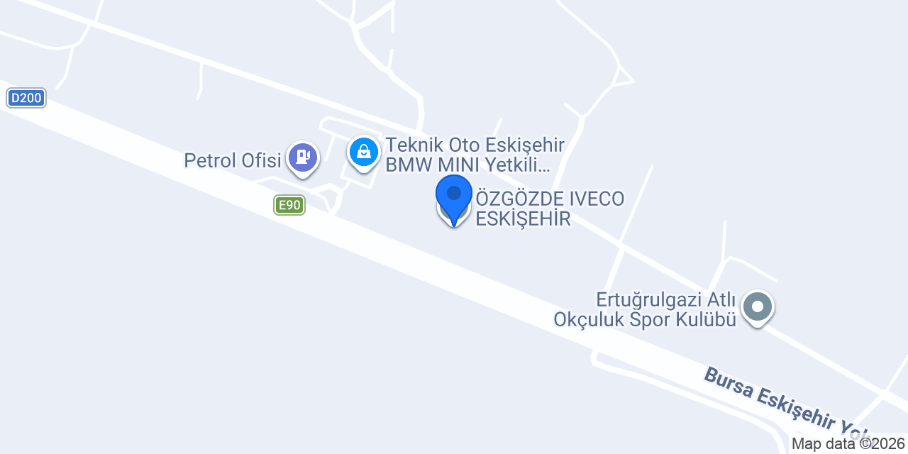 ÖZGÖZDE IVECO ESKİŞEHİR konumu