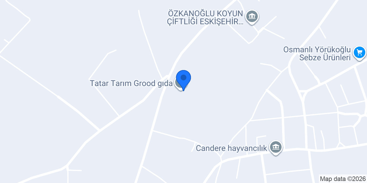 Tatar Tarım Grood gıda konumu