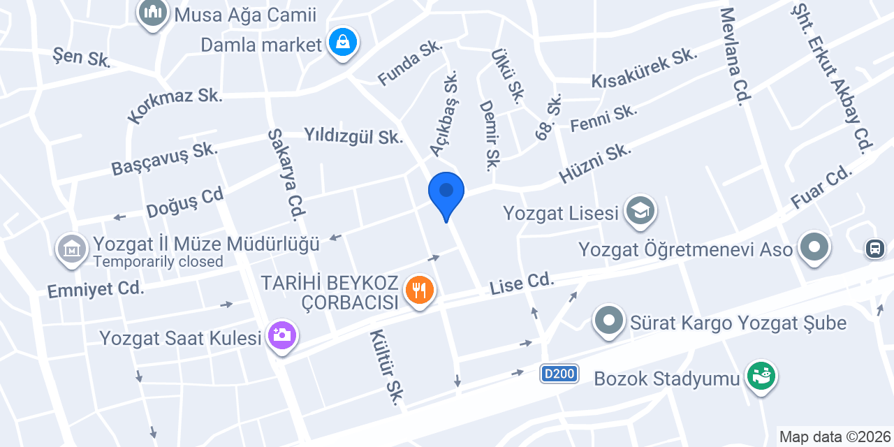 Form Ve İç Mekan konumu
