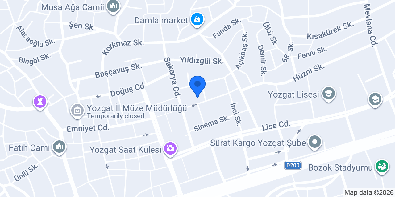 Hanımeli Çiçekçilik konumu