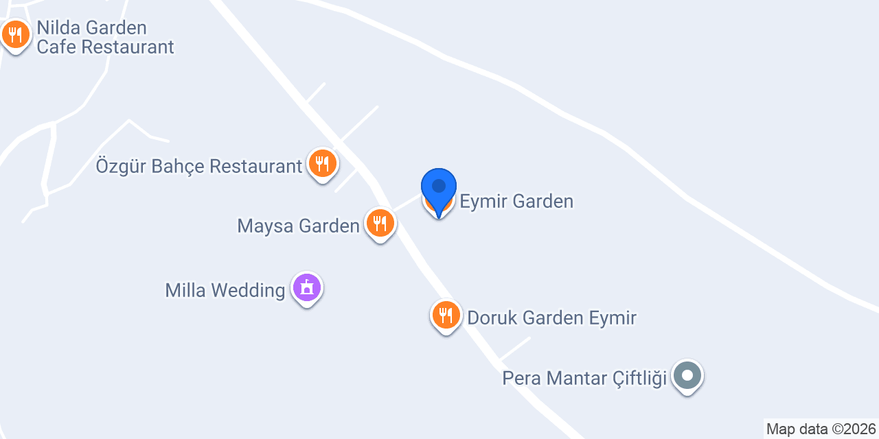 Eymir Garden konumu