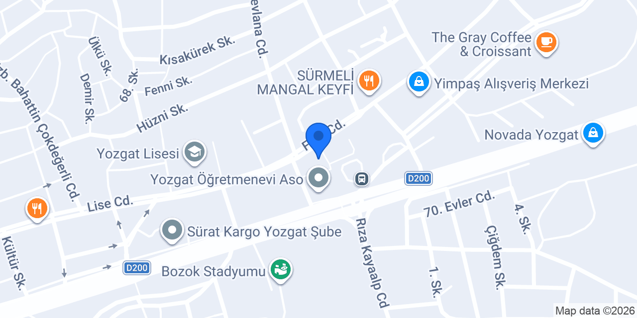 Kahve noktası konumu