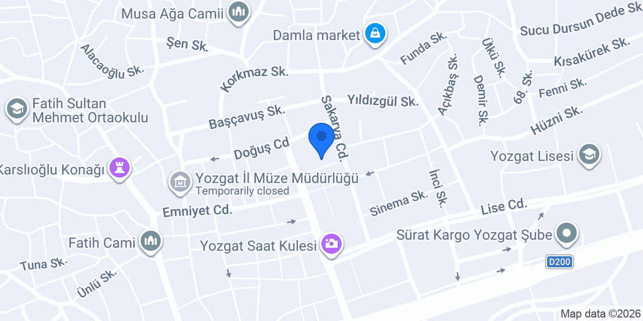 Avukat Alaattin Akkuş konumu