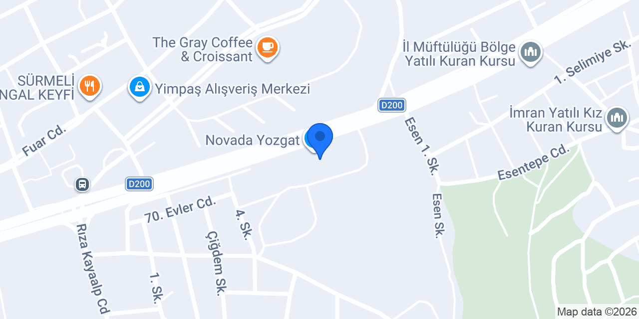 OPTİSYENLER OPTİK konumu