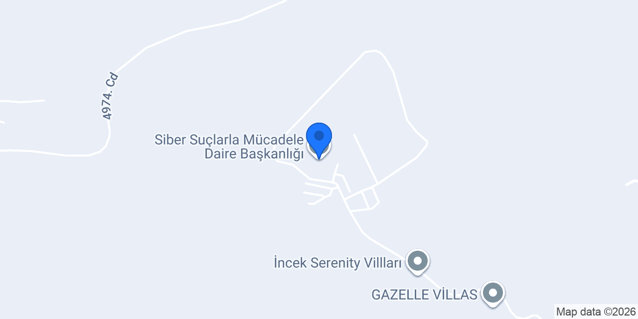Siber Suçlarla Mücadele Daire Başkanlığı konumu