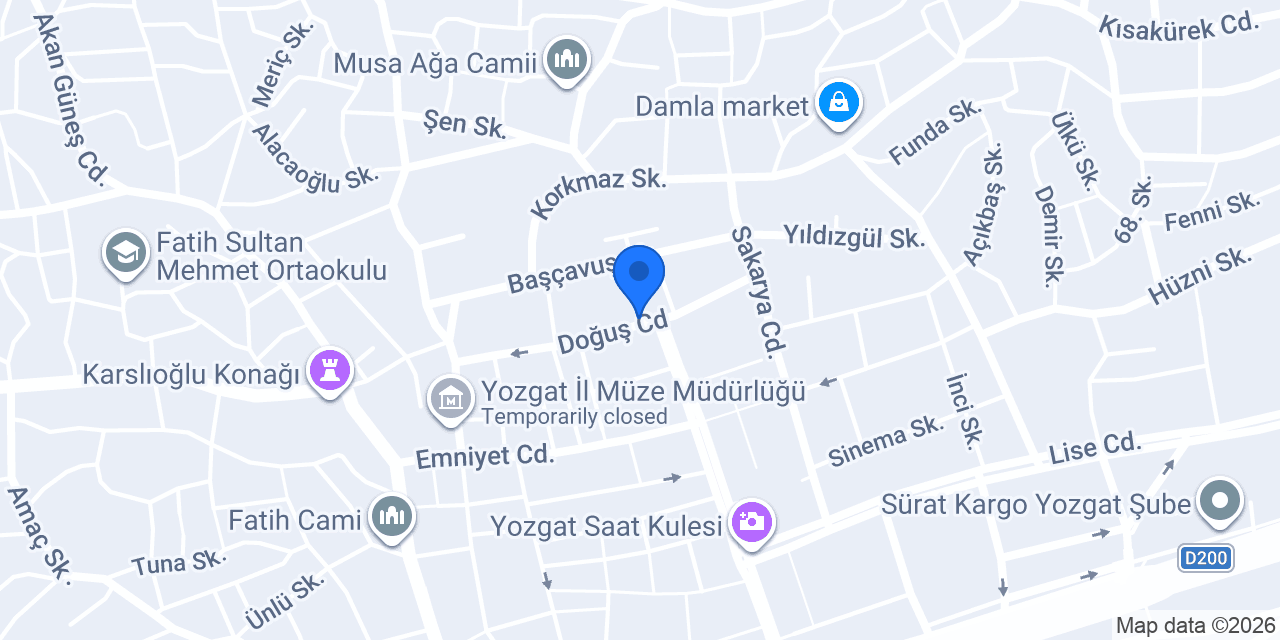 Ekselans Group konumu