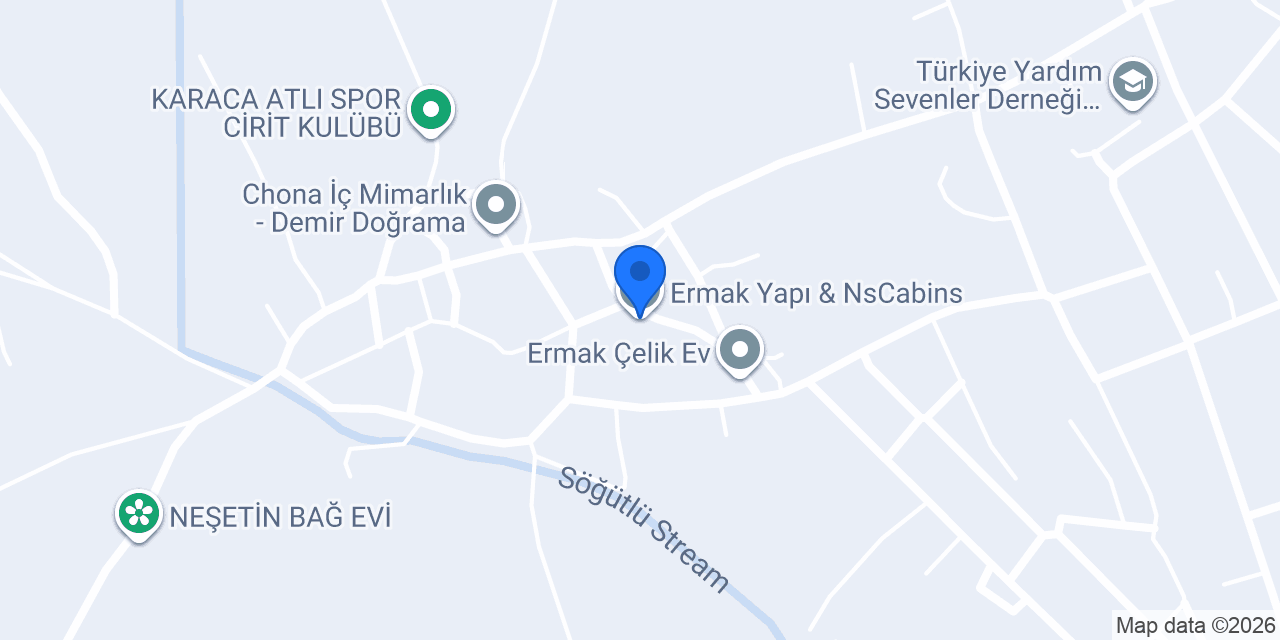 Ermak Yapı & NsCabins konumu