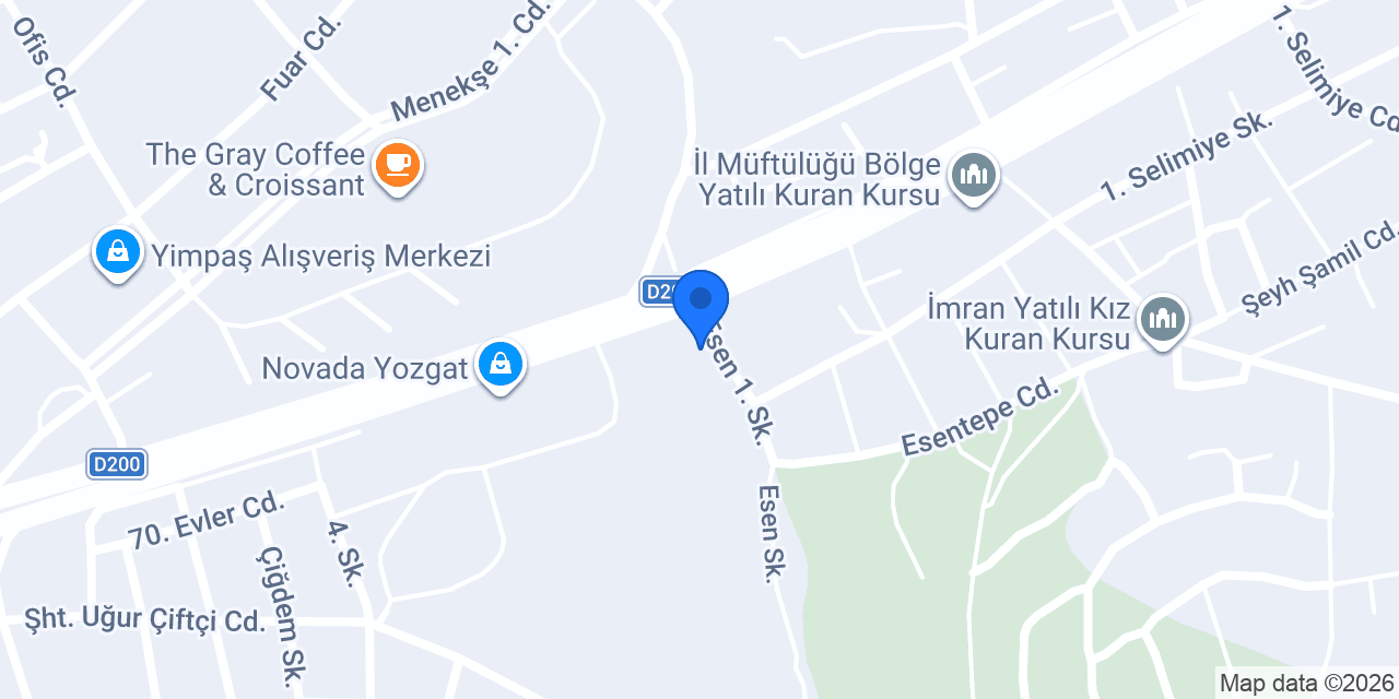 Avşar İnşaat Malzemeleri konumu