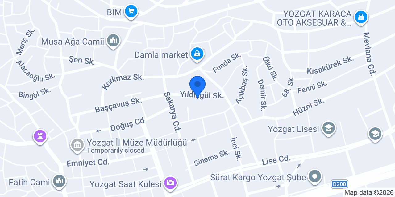 Masör Tevfik konumu