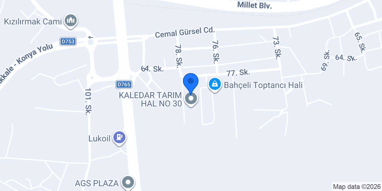 ÖZBALOĞLU TARIM konumu