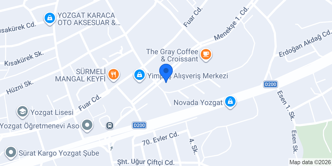 Mozaix Cafe&Bistro konumu