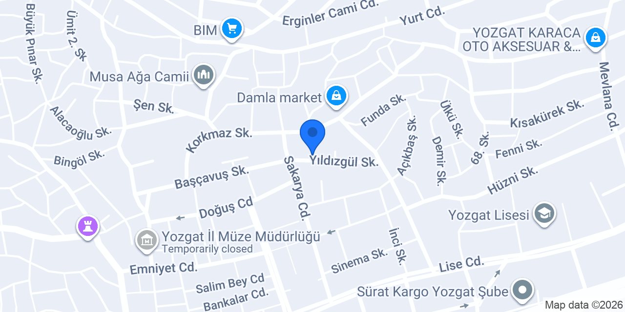 Köseoğlu Emlak konumu