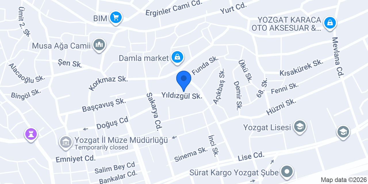 KARDEŞLER İNŞAAT konumu