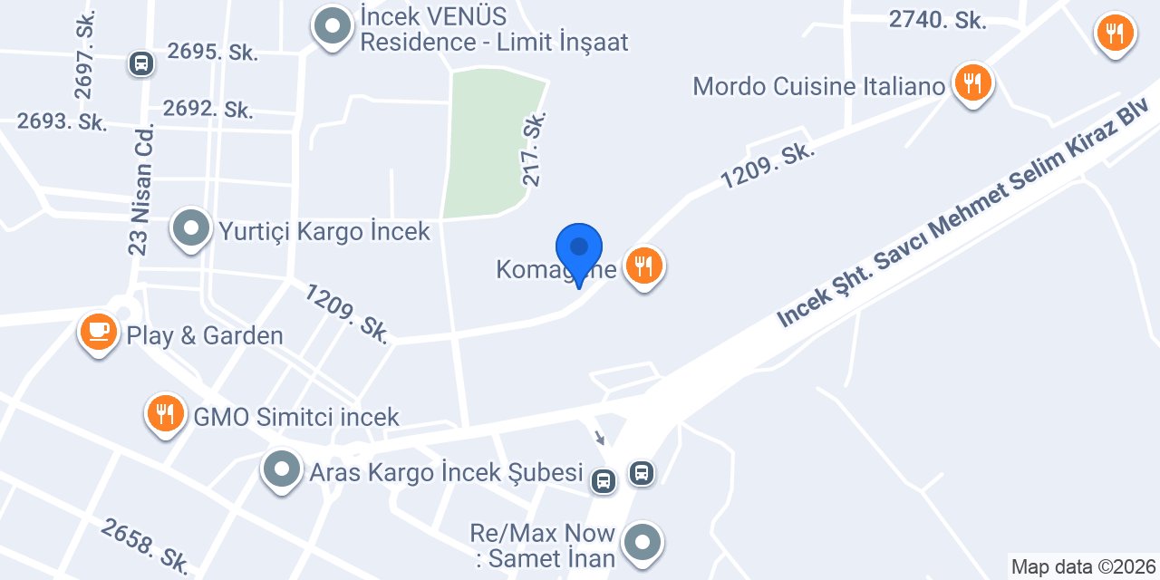Ankara Charles de Gaulle Fransız Lisesi konumu