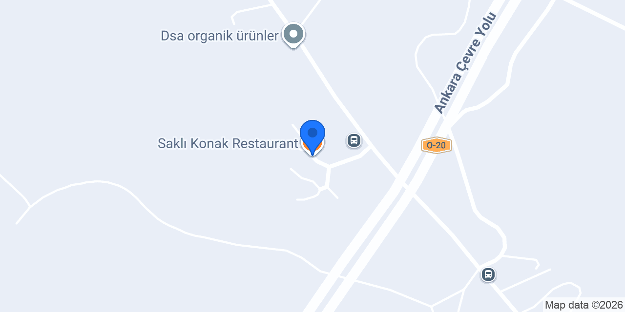 Saklı Konak Restaurant konumu
