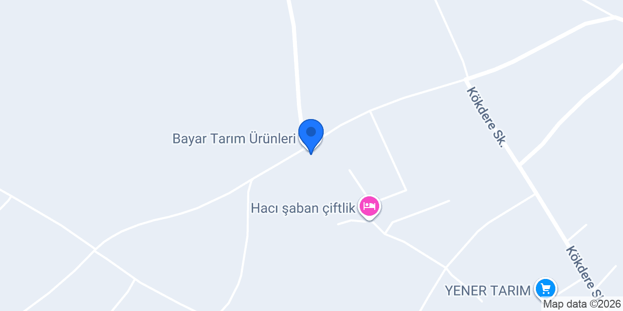 Bayar Tarım Ürünleri konumu
