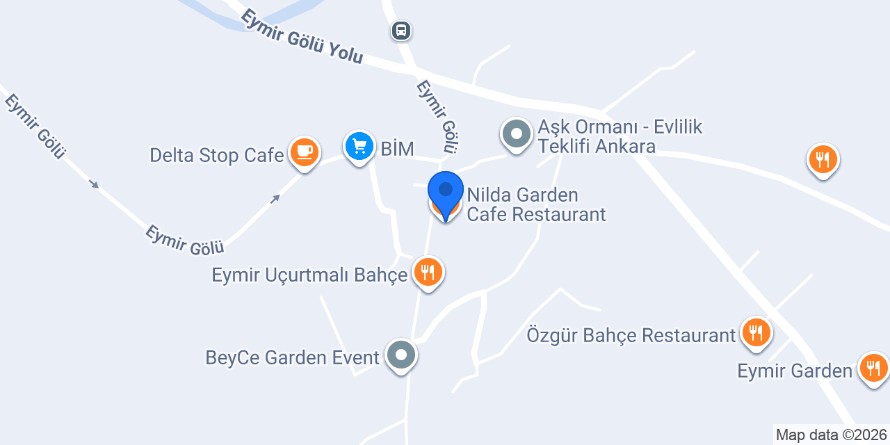 Nilda Garden Cafe Restaurant konumu