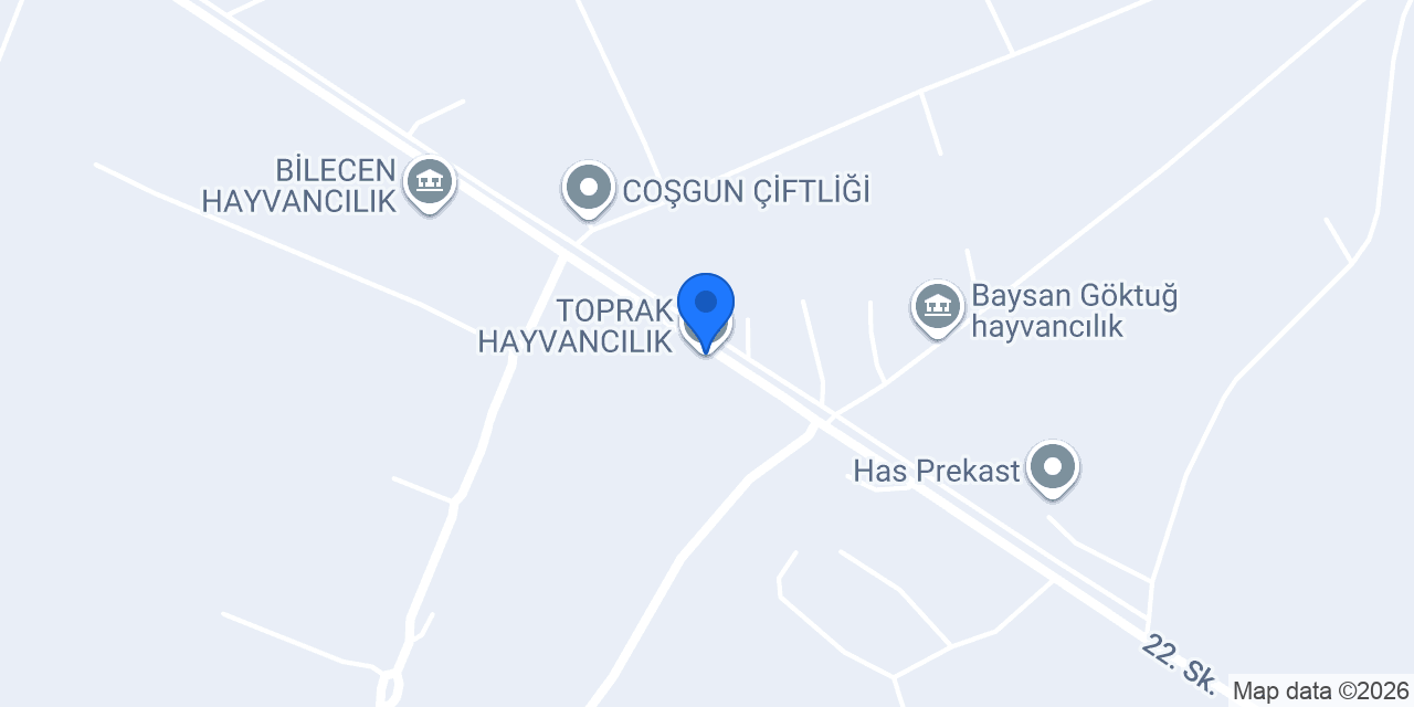 TOPRAK HAYVANCILIK konumu