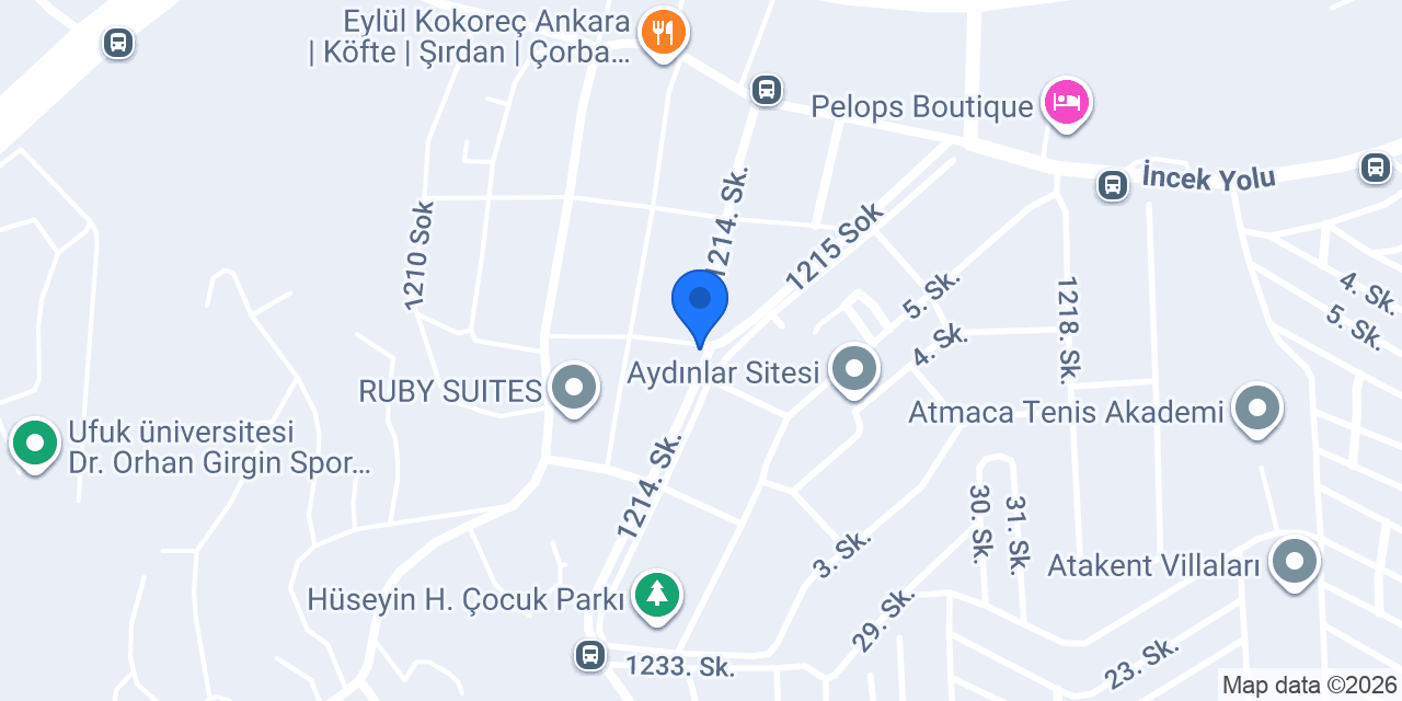 Vista Yatırım İnşaat A.Ş. konumu