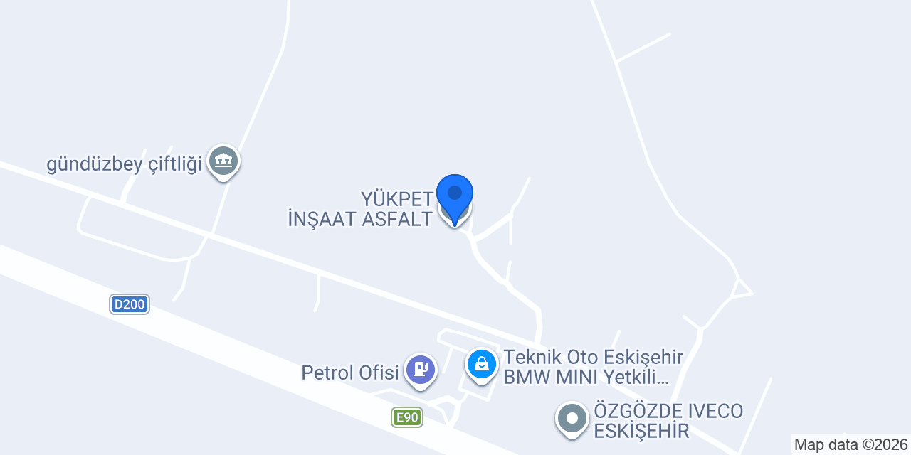 YÜKPET İNŞAAT ASFALT konumu