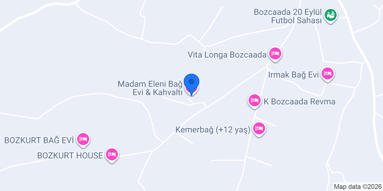 Madam Eleni Bağ Evi & Kahvaltı konumu