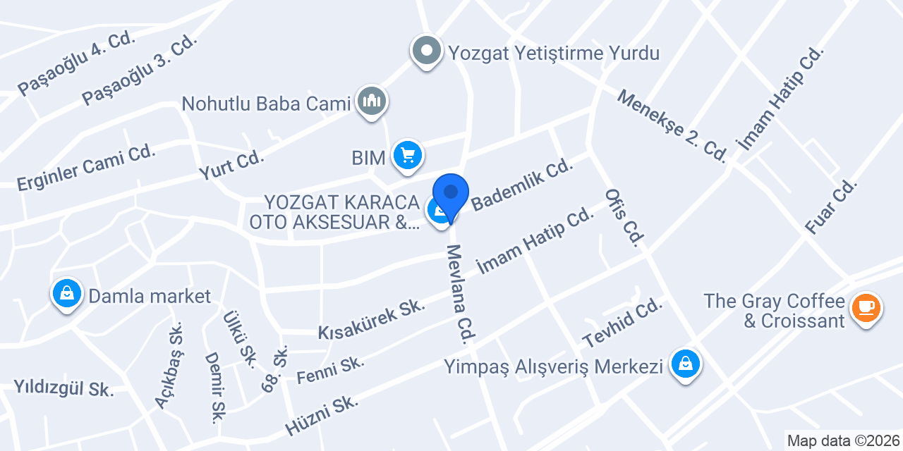 Seçkin gozleme konumu