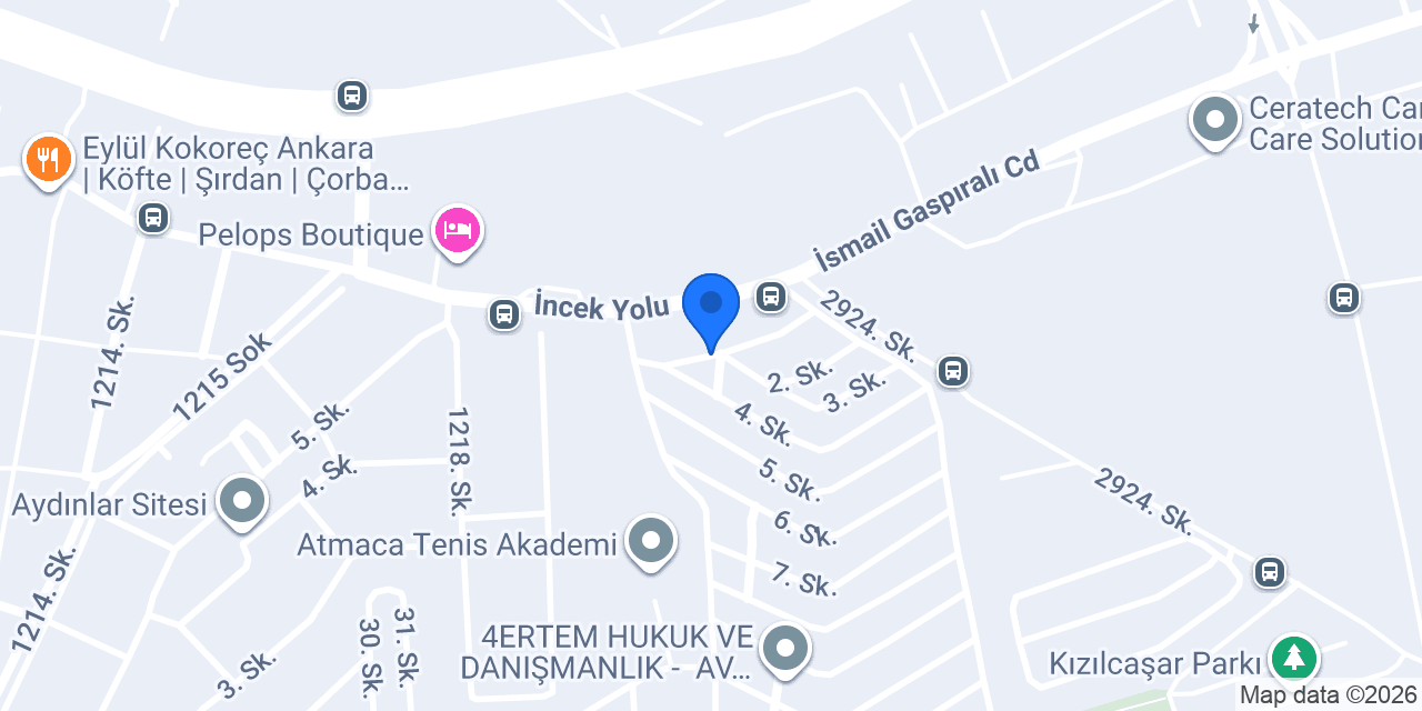 ERG Otoyol Yatırım ve İşletme A.Ş. konumu