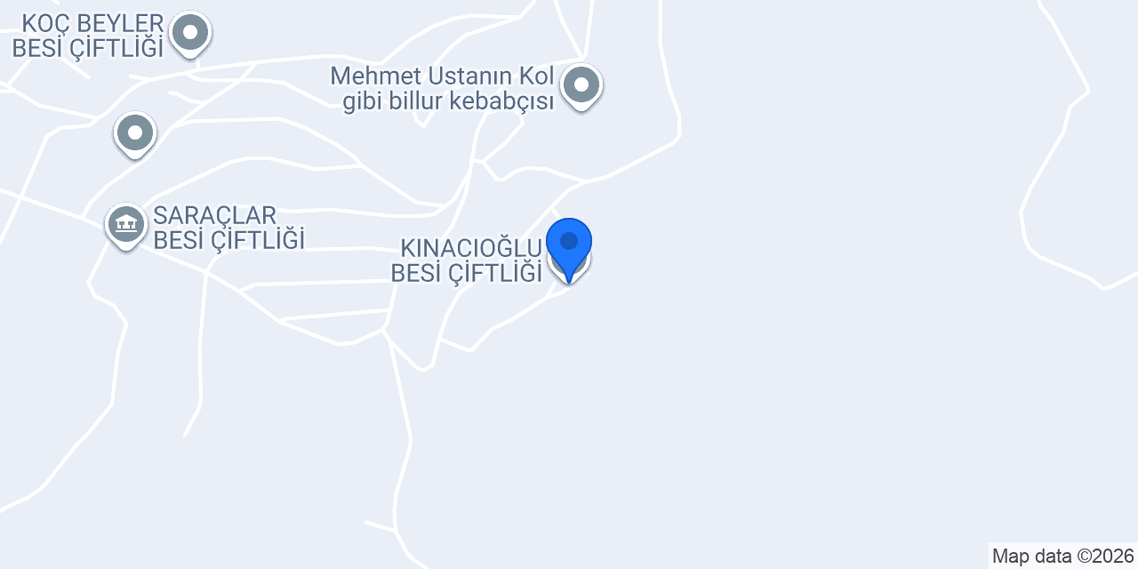 KINACIOĞLU BESİ ÇİFTLİĞİ konumu