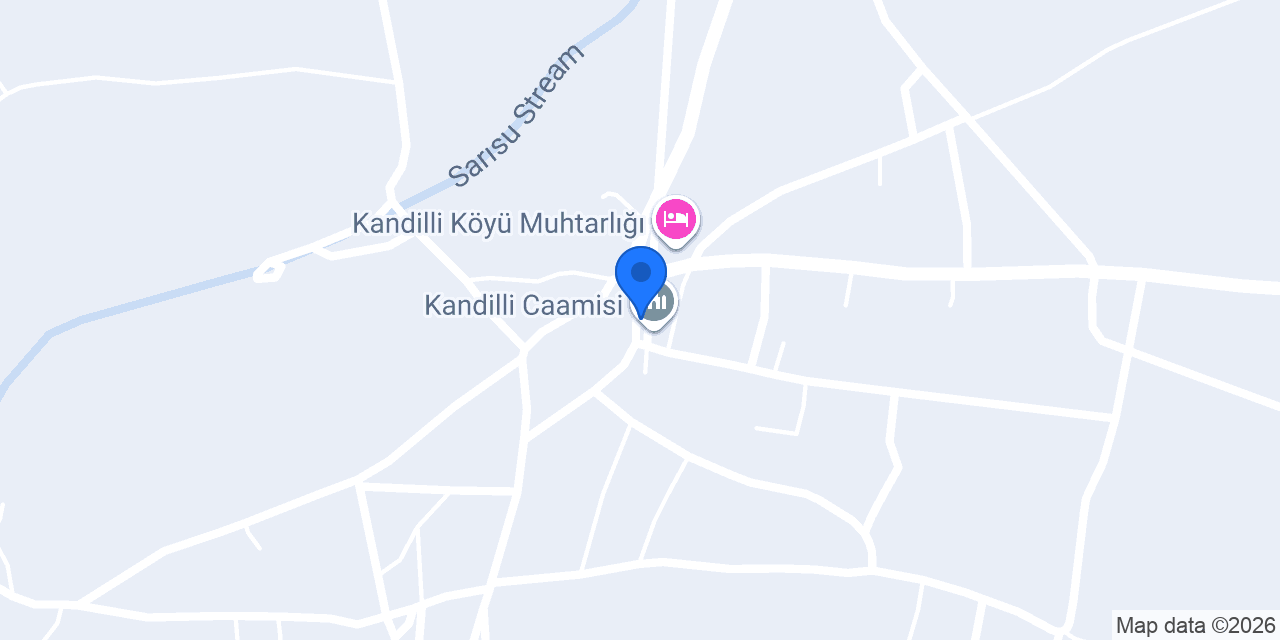 Kandilli Birlik Otobüsleri konumu
