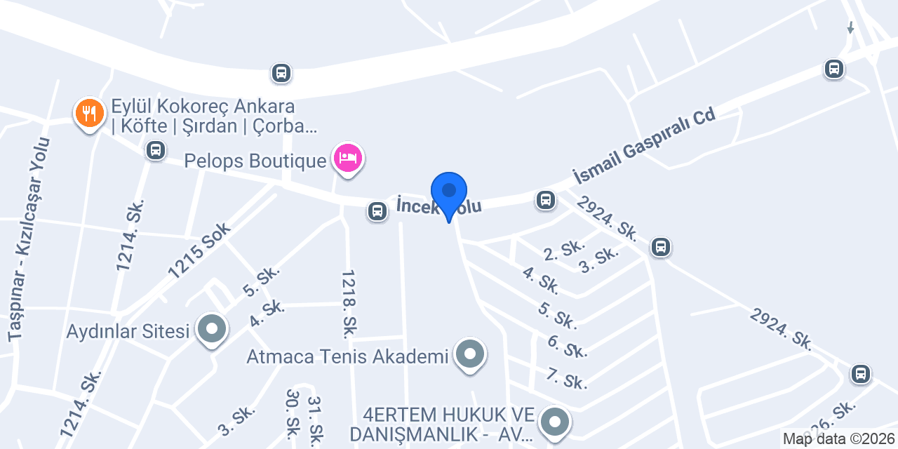 Akyaka Azmak Restoran İncek ANKARA konumu