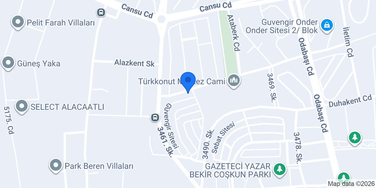 DARTH MÜHENDISLIK VE DIŞ TICARET LTD. ŞTI konumu