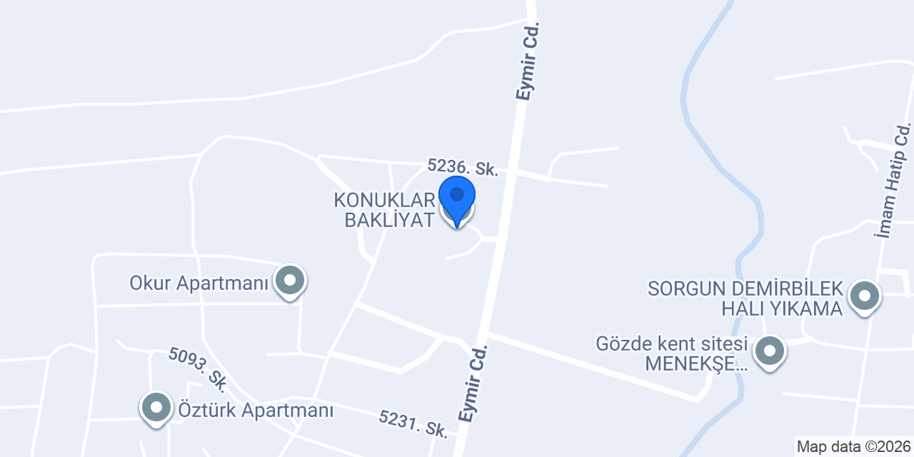 KONUKLAR BAKLİYAT konumu