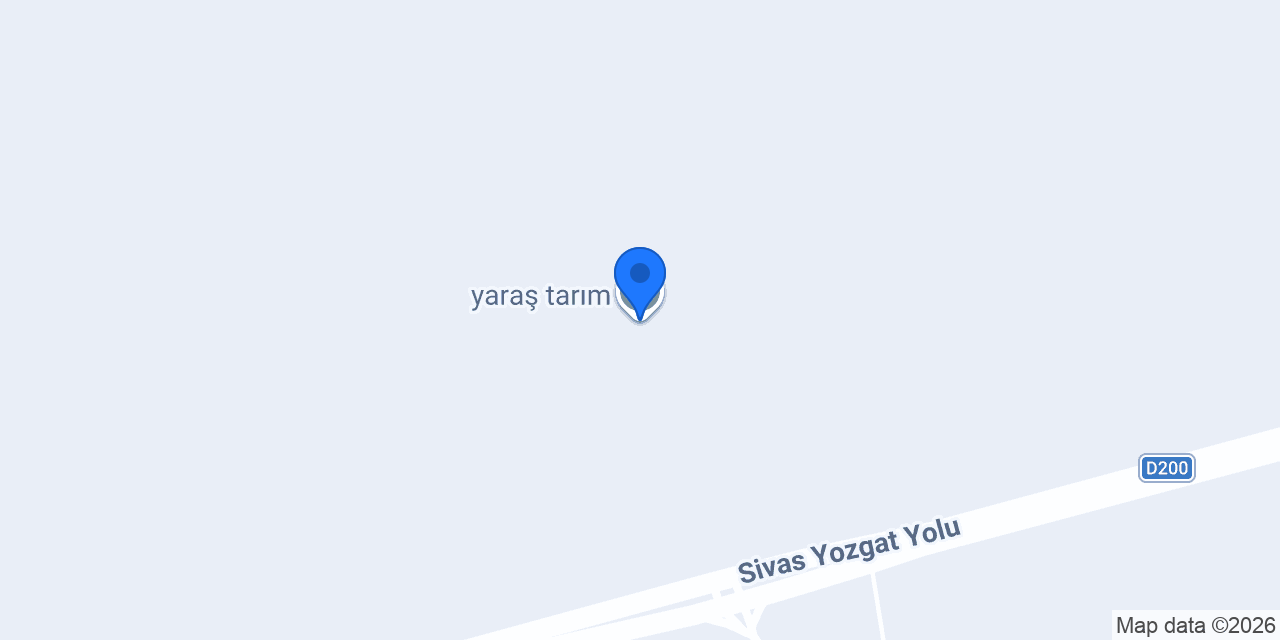 yaraş tarım konumu
