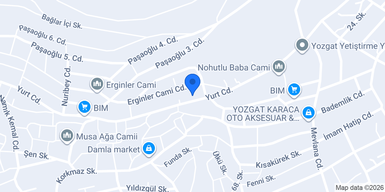 Öztaş büro makineleri konumu