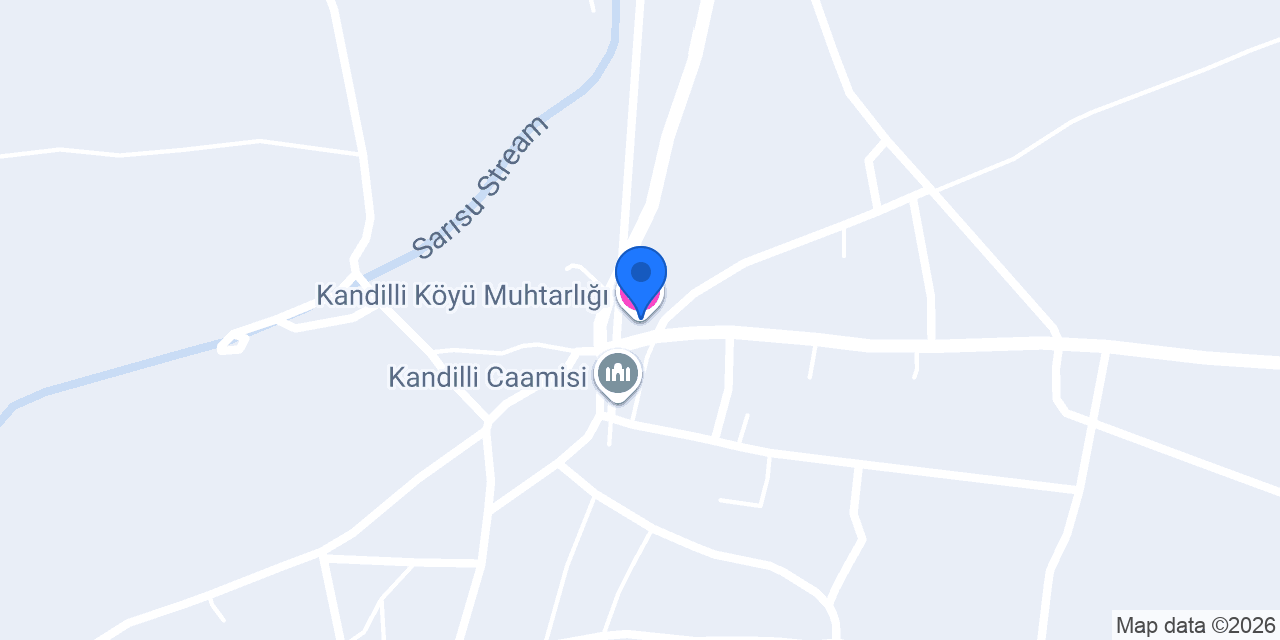 Kandilli Köyü Muhtarlığı konumu