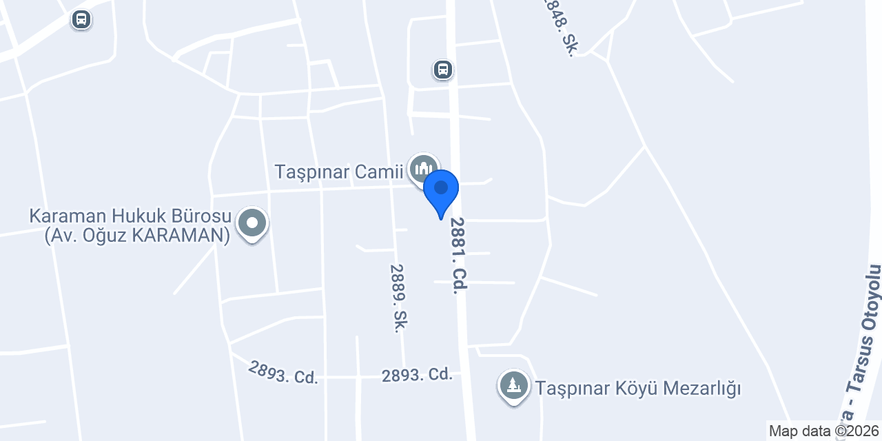 Taşpınar Ortaokulu konumu