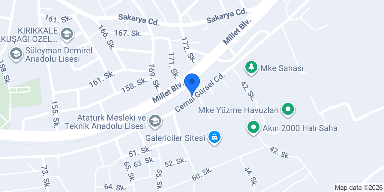 Topluışık Otomotiv konumu