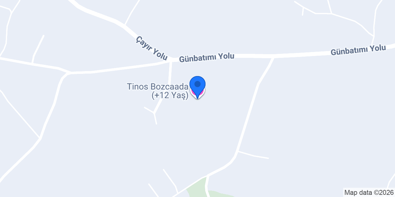Tinos Bozcaada (+12 Yaş) konumu