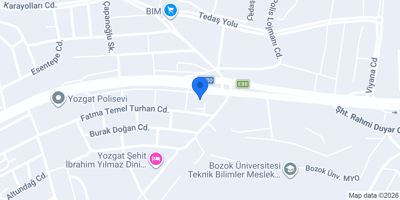 Evdesa Mobilya konumu