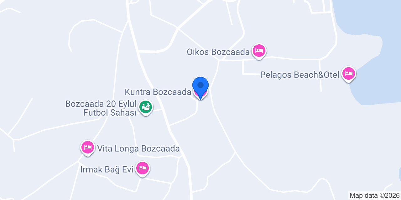 Kuntra_Bozcaada konumu