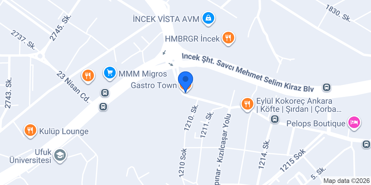 Gastro Town konumu